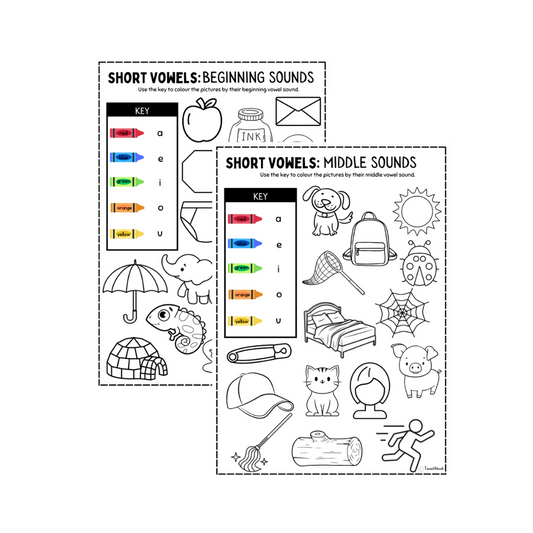 Short Vowel: Beginning and Middle Sounds
