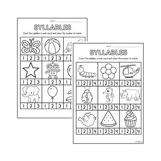 Syllable Count and Colour