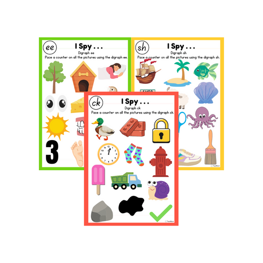 I Spy - Digraphs (InitiaLit Aligned)
