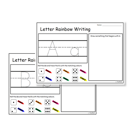 Letter Rainbow Writing